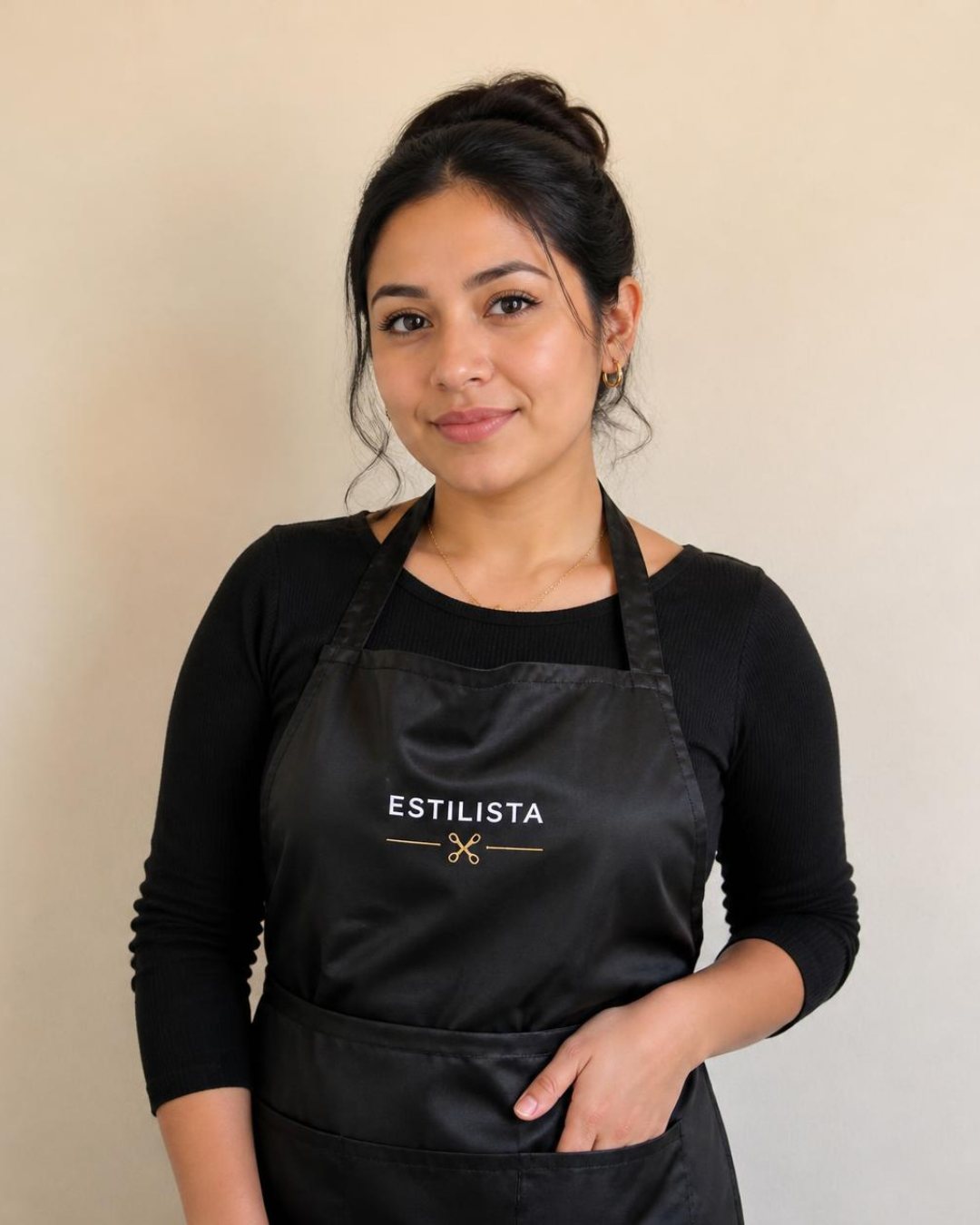 Sofía Ramírez, estilista de corte y peinado